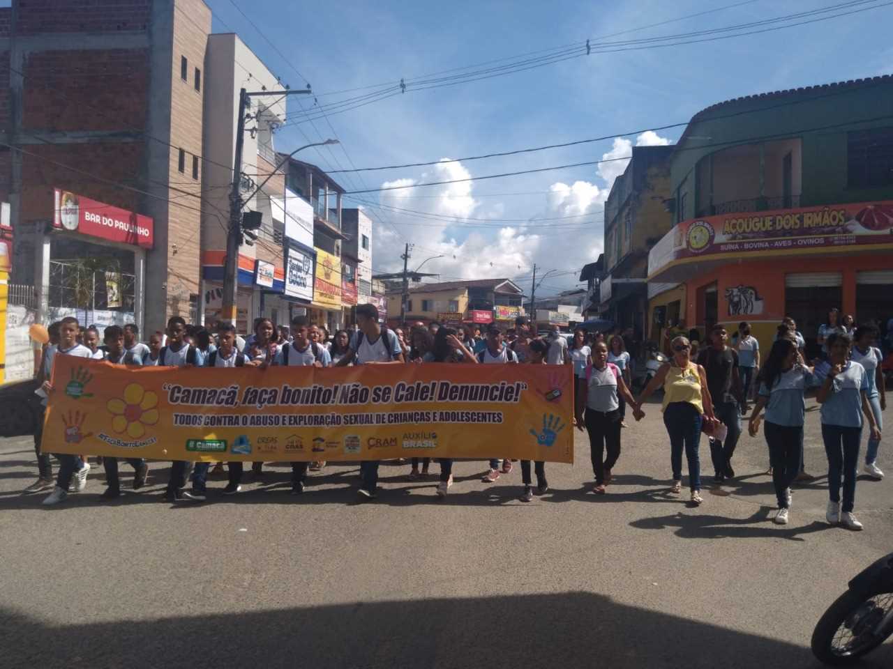 Camacã: Mobilização de combate ao abuso e exploração sexual de crianças e adolescentes alcançou sede e distritos